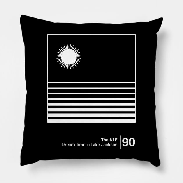 Dream Time in Lake Jackson / Minimalist Graphic Artwork Pillow by saudade