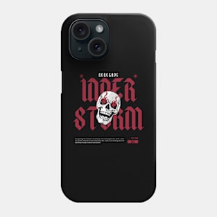 Inner Storm Dark Angry Attitude Renegade Phone Case