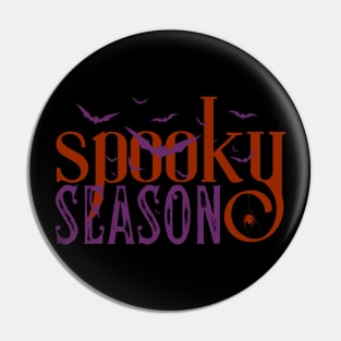 Spooky Season Halloween Pin