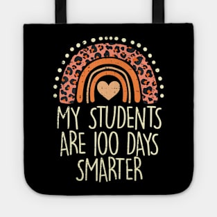 My Students Are 100 Days Smarter 100Th Day Of School Teacher Tote