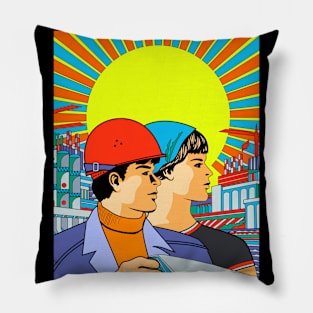 Communism worker Pillow