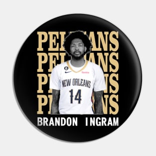 New Orleans Pelicans Brandon Ingram 14 Pin