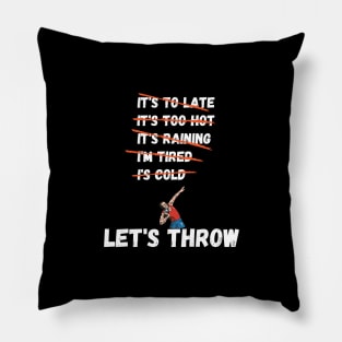 Let's Throw Pillow