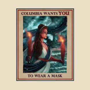 Columbia Wants You To Wear a Mask T-Shirt