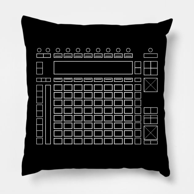 Pads / Groovebox / controler Pillow by O. illustrations