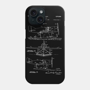 Aircraft Patent and Trademark Drawing  / Aircraft Patent Illustration Phone Case