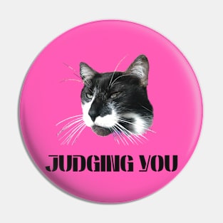 Judging You Pin