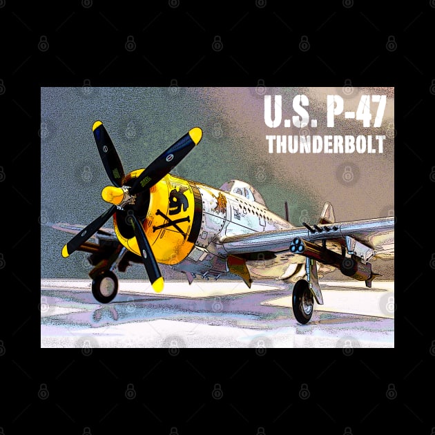 U.S. P-47 Thunderbolt by Busybob
