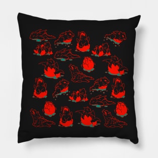 Hatching Dragouns v2 Pillow