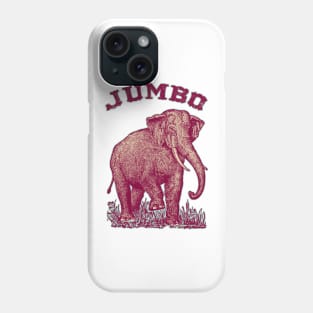 Jumbo the Elephant Vintage Image Phone Case