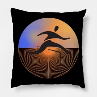 Hurdler Pillow