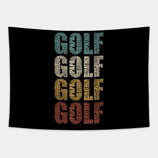 Golf Dad - Funny Sports Lovers Gift For Papa Tapestry