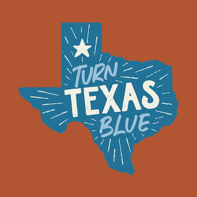 Turn Texas Blue by SLAG_Creative