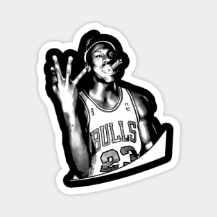 Michael Jordan Vintage look Magnet