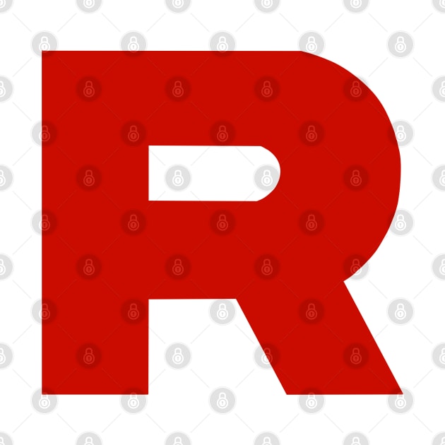 Red R by Kitopher Designs