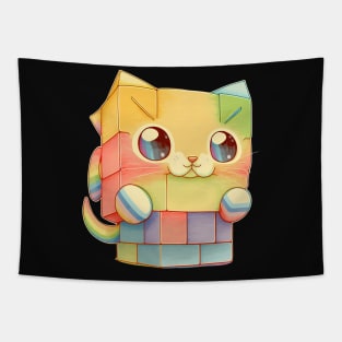 cat cute kawaii, t-shirt. Tapestry