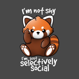 Shy red panda T-Shirt