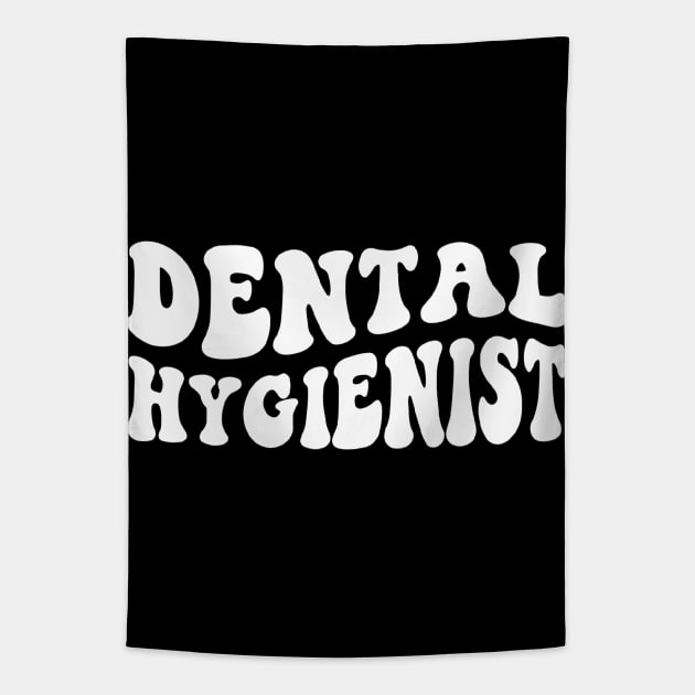 Dental Hygienist - Dentist Retro Dental Hygienists Tapestry by fromherotozero