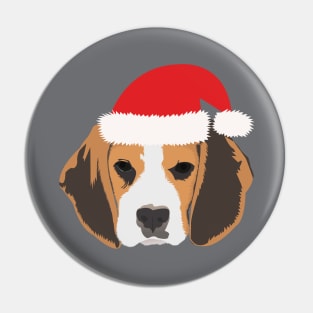 Christmas Beagle Pin