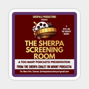 The Sherpa Screening Room Magnet