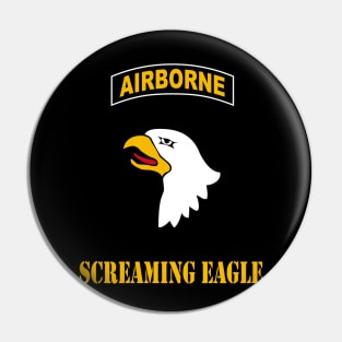 101st Airborne Division Screaming Eagle - 101st Airborne Veteran Pin