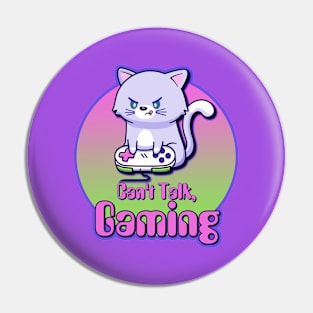 Can't Talk, Gaming Purple Pin