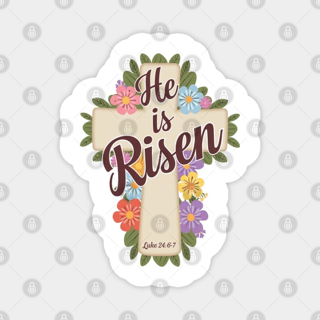 He is Risen - Supernatural Power Magnet by Rox