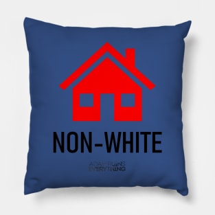 Red Neighborhood Pillow