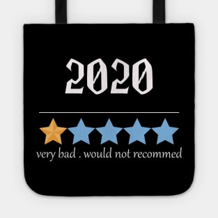 2020 one star sucks year Tote