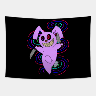 Marvin the Killer Bunny (2022 Version) Tapestry