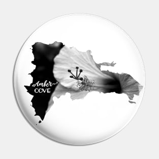 AMBER COVE Dominican Republic Map Flower Photo Pin