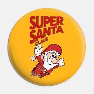 Super Santa Claus Pin