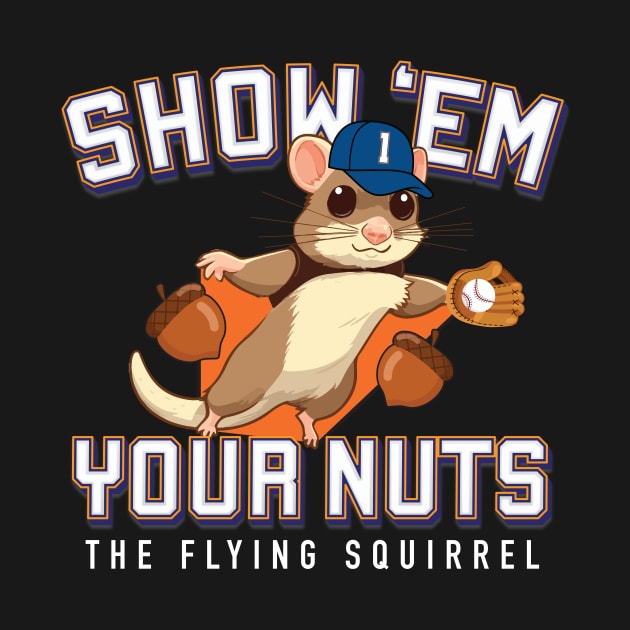 Show 'em Your Nuts Jeff McNeil Flying Squirrel New York Mets Shirt by johnnystackart
