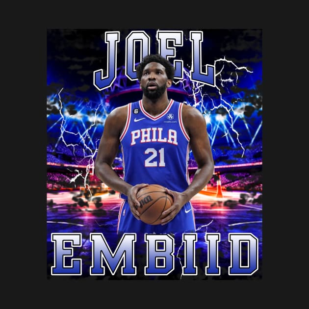 Joel Embiid by Gojes Art