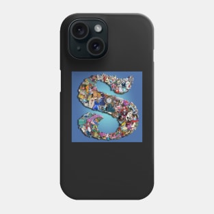 Alice in Wonderland collage S Phone Case