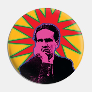 César Vallejo - The Bard of Peru Pin