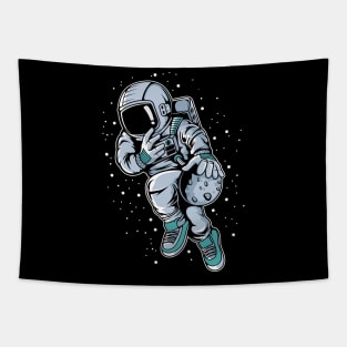 astronaut basketball Tapestry