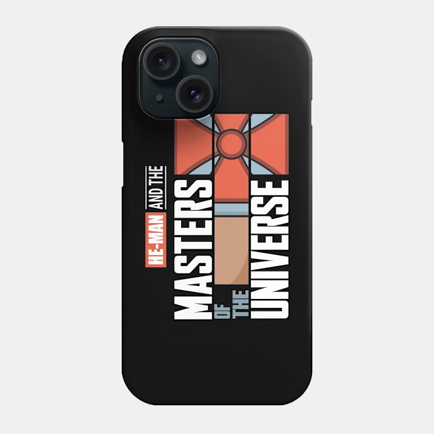 He-Man vs The Falcon and The Winter Soldier Phone Case by iannorrisart