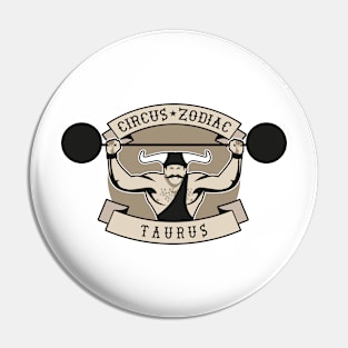 Zodiac Circus. Taurus Pin