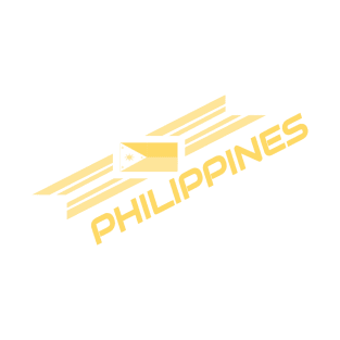 Philippines Gold Flag Team Shirt T-Shirt