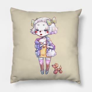 Clown girl Pillow