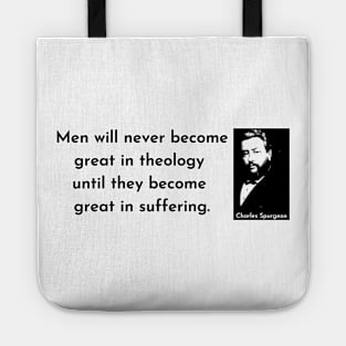 Spurgeon Quote Tote