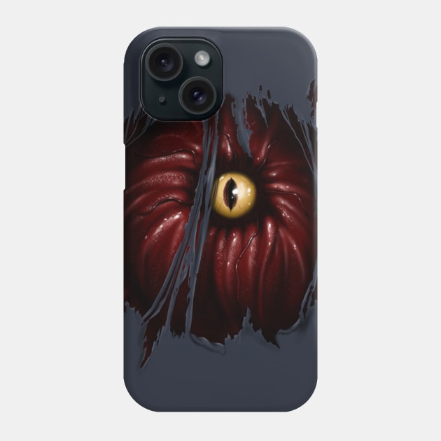 Monster eye 3d Phone Case by AndreyG