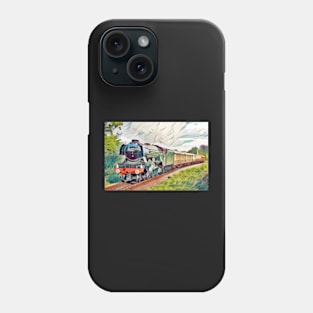 The Flying Scotsman Locomotive Phone Case