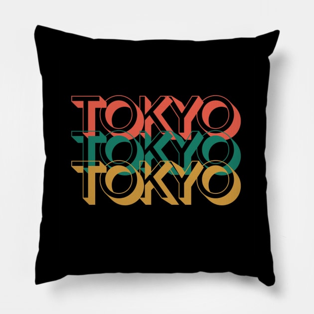 Tokyo 2021 Olympics Pillow by DMJPRINT