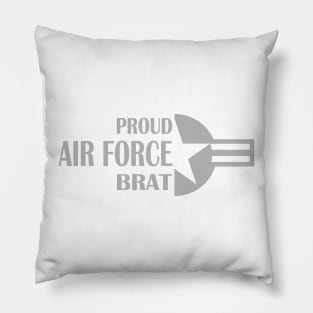 Proud Air Force Brat Roundel Star Pillow