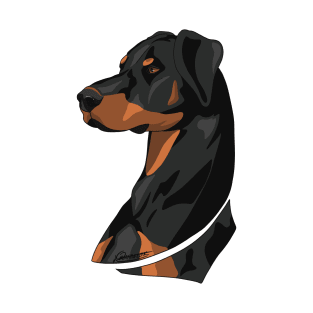 Doberman Portrait T-Shirt