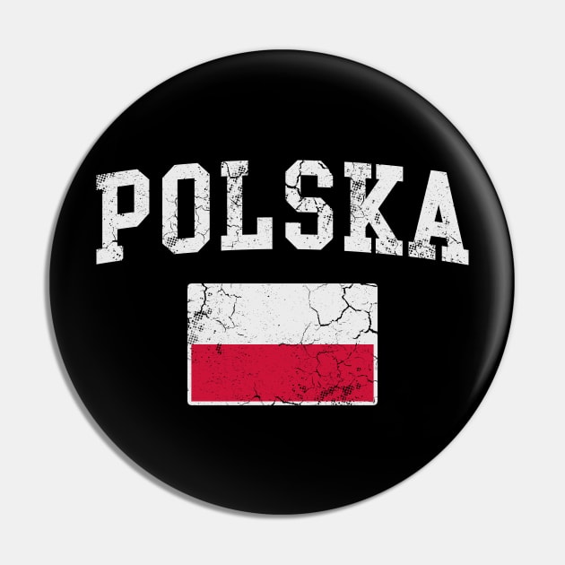 Polska Flag Poland Polish Family Heritage Pin by E