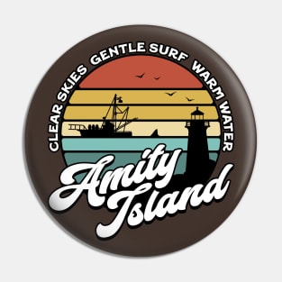 Visit Amity Island Pin