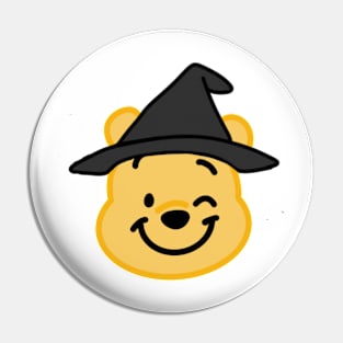 Cute Witch Halloween Pin